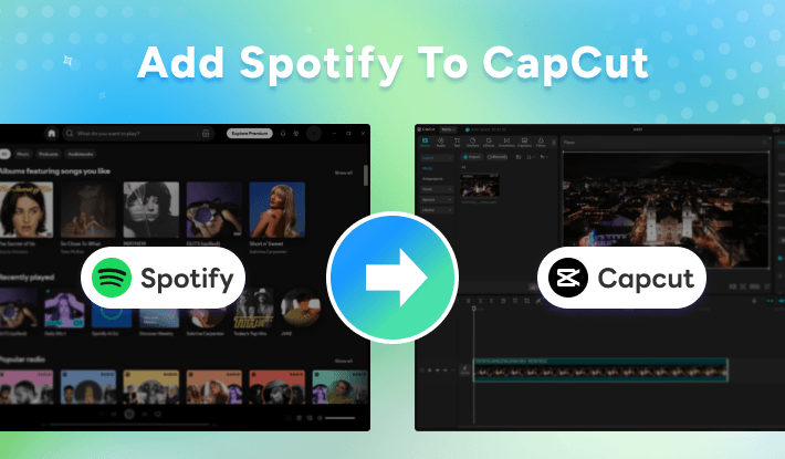 import Spotify music to capcut