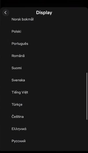 change display language on netflix