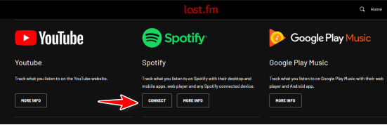 connect spotify to last.fm
