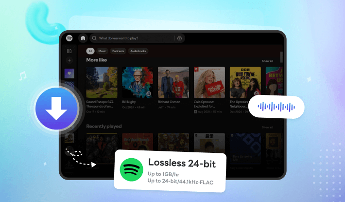 download lossless songs from spotify