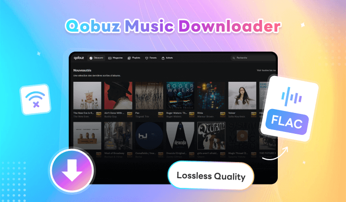 download qobuz hi-res songs