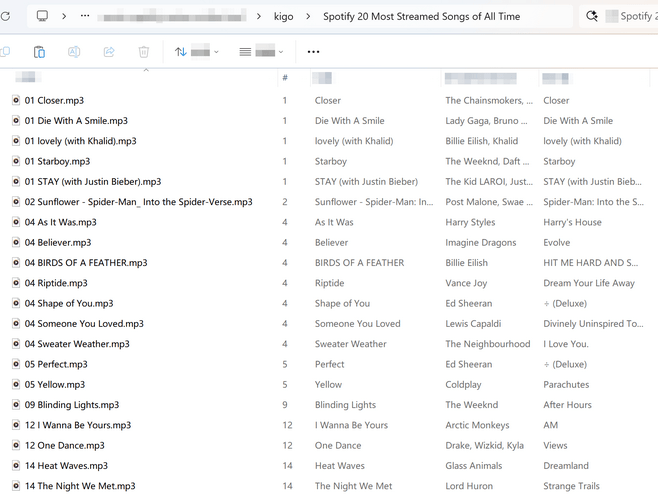 kigo spotify converter playlist output folder