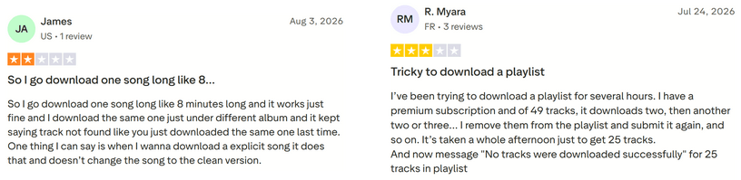 what user's say about spotisaver