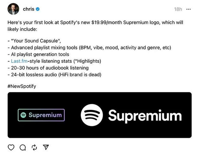 Spotify Supremium