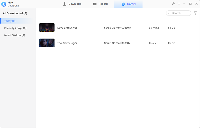 find downloaded netflix video