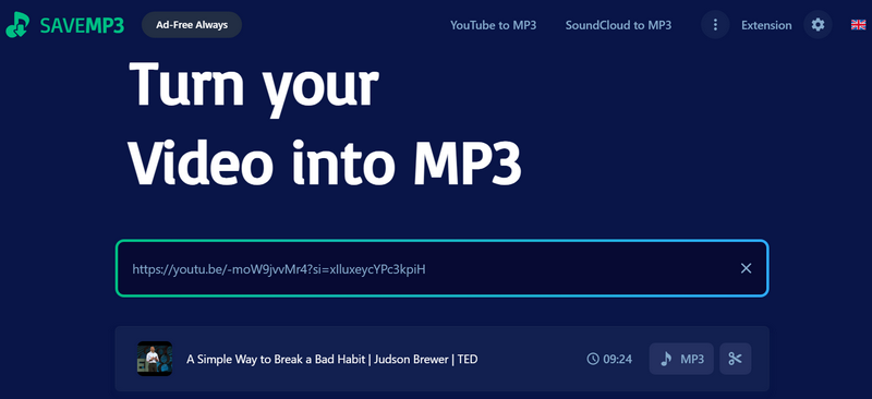 youtube mp3 download site savemp3