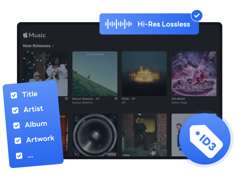 lossless quality, and retain id3 tags