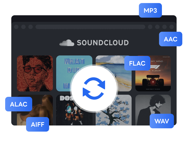 download soundcloud songs to mp3 or other formats