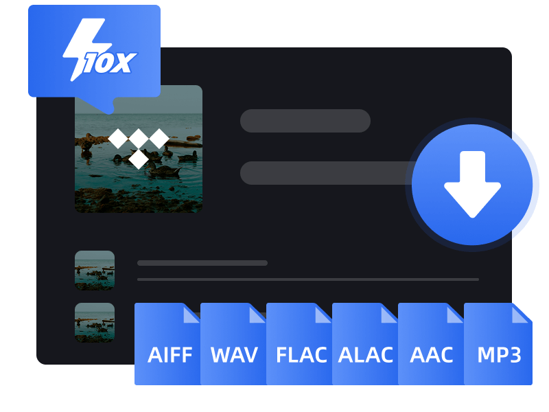 download tidal music to plain audio formats in high quality