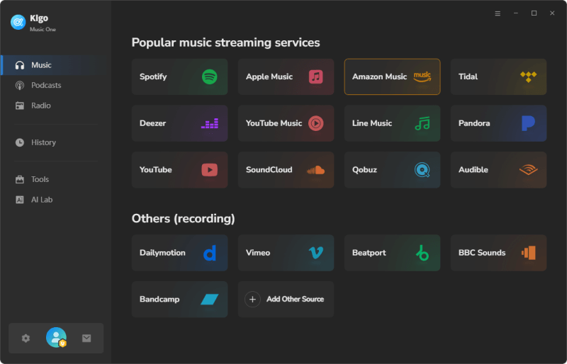 choose amazon music service
