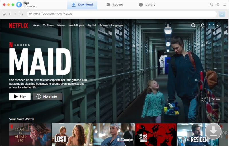 Kigo Movie One for Mac 1.6.1 full