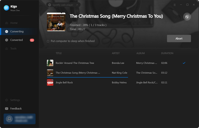 converting christmas songs